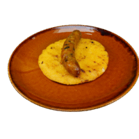 Arepa Con Chorizo