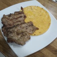Arepa con Cerdo Plancha