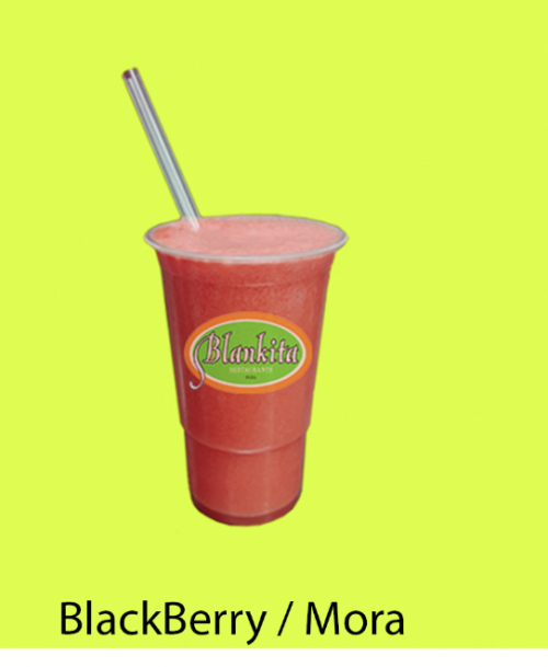 Jugo de Mora en Leche