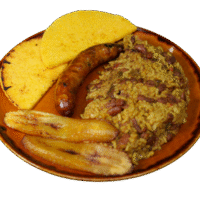 Calentado con Chorizo