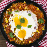 Calentado Con Huevos Revueltos