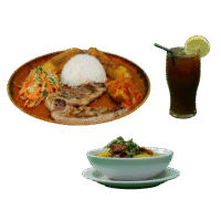 Combo Sancocho Con Cerdo a la Plancha