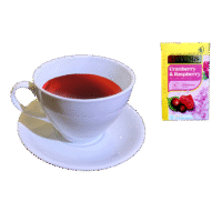 Té de Arándanos y Fresas